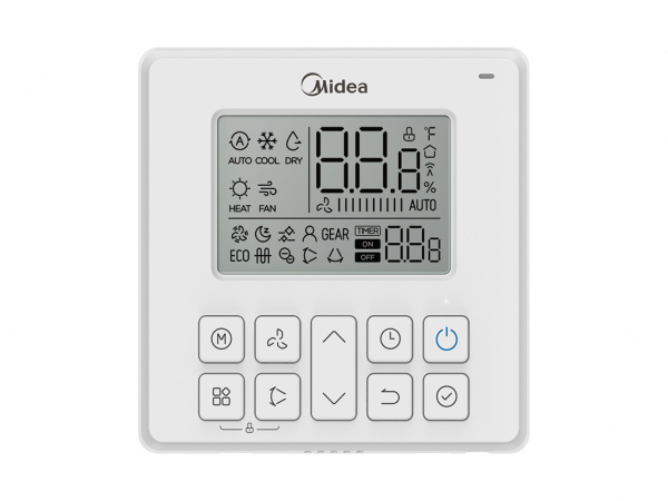 Midea MTI-18HW1N1P-QB6/MOX330U-18HN1-QB6/-40